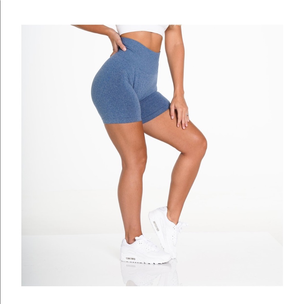 NVGTN Slate Blue Pro Shorts